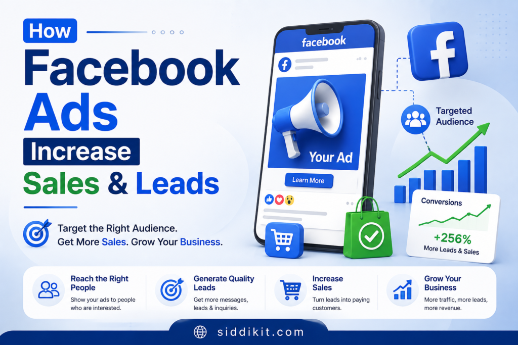 How Facebook Ads Increase Sales & Leads